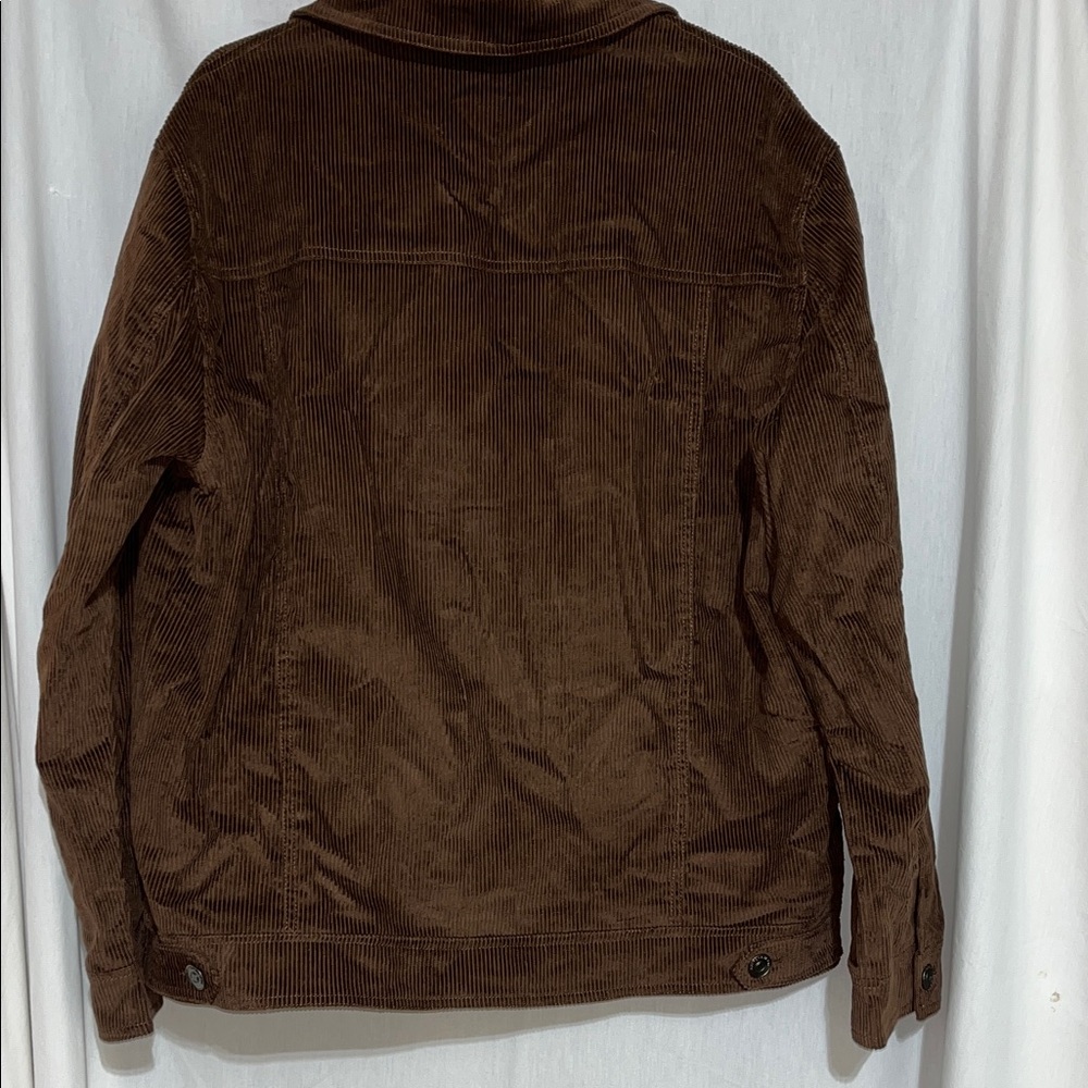 Men's Brown Corduroy Jacket 3XL - Picture 7 of 16